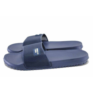 Сини анатомични джапанки, pvc материя - всекидневни обувки за лятото N 100024553