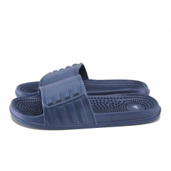 Сини джапанки, pvc материя - всекидневни обувки за лятото N 100024555