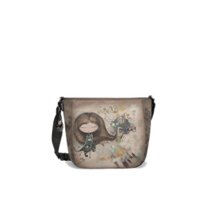 Испанска дамска чанта, здрава еко-кожа - удобство и стил за вашето ежедневие N 100024781