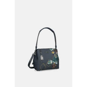 Испанска дамска чанта, здрава еко-кожа - удобство и стил за вашето ежедневие N 100024794