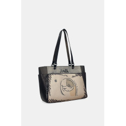 Испанска дамска чанта, здрава еко-кожа - удобство и стил за вашето ежедневие N 100024821