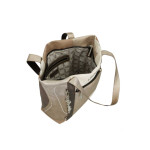 Бежова дамска чанта, здрава еко-кожа - удобство и стил за вашето ежедневие N 100025127