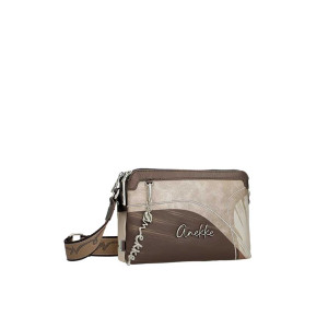 Бежова дамска чанта, здрава еко-кожа - удобство и стил за вашето ежедневие N 100025128