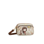 Бежова дамска чанта, здрава еко-кожа - удобство и стил за вашето ежедневие N 100025132