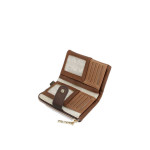 Бежова портмоне, здрава еко-кожа - удобство и стил за вашето ежедневие N 100025133