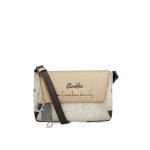 Бежова дамска чанта, здрава еко-кожа - удобство и стил за вашето ежедневие N 100025134