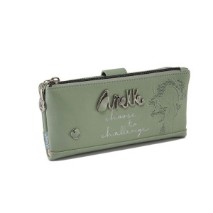 Зелена портмоне, здрава еко-кожа - удобство и стил за пролетта и лятото N 100024212