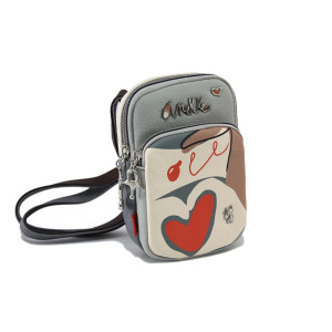 Зелена дамска чанта, здрава еко-кожа - удобство и стил за пролетта и лятото N 100024227