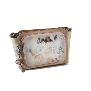 Бежова дамска чанта, здрава еко-кожа - удобство и стил за пролетта и лятото N 100024249