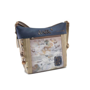 Бежова дамска чанта, здрава еко-кожа - удобство и стил за пролетта и лятото N 100024248