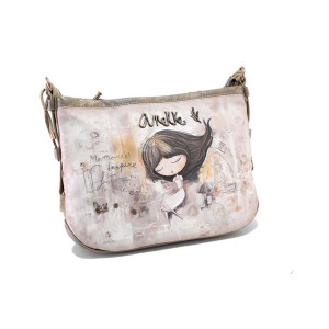 Бежова дамска чанта, здрава еко-кожа - удобство и стил за пролетта и лятото N 100024207