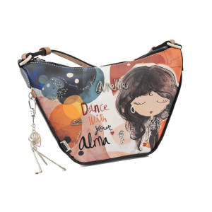 Бежова дамска чанта, здрава еко-кожа - удобство и стил за пролетта и лятото N 100024181