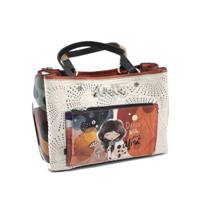 Бежова дамска чанта, здрава еко-кожа - удобство и стил за пролетта и лятото N 100024179