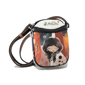 Бежова дамска чанта, здрава еко-кожа - удобство и стил за пролетта и лятото N 100024176