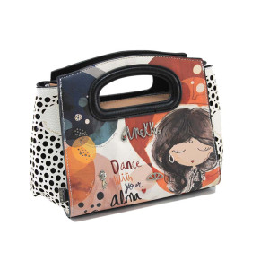 Бяла дамска чанта, здрава еко-кожа - удобство и стил за пролетта и лятото N 100024174