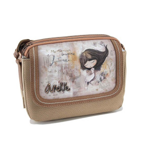 Бежова дамска чанта, здрава еко-кожа - удобство и стил за пролетта и лятото N 100024232