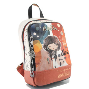 Бежова раница, здрава еко-кожа - удобство и стил за пролетта и лятото N 100024177