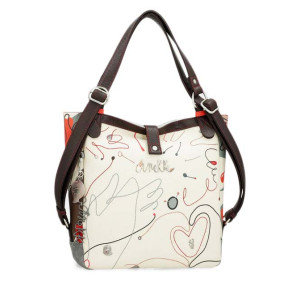 Сива раница, здрава еко-кожа - удобство и стил за вашето ежедневие N 100024445