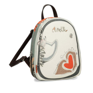 Сива раница, здрава еко-кожа - удобство и стил за вашето ежедневие N 100024446