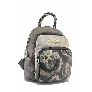 Испанска раница, здрава еко-кожа - удобство и стил за есента и зимата N 100024790