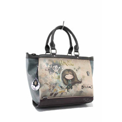 Испанска дамска чанта, здрава еко-кожа - удобство и стил за есента и зимата N 100024782