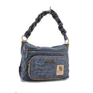 Испанска дамска чанта, здрава еко-кожа - удобство и стил за вашето ежедневие N 100024827