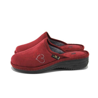 Винени домашни чехли, текстилна материя - ежедневни обувки за есента и зимата N 100025058