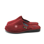 Винени домашни чехли, текстилна материя - всекидневни обувки за есента и зимата N 100025059