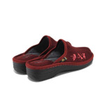 Винени домашни чехли, текстилна материя - всекидневни обувки за есента и зимата N 100025057