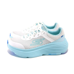 Бели анатомични дамски маратонки, текстилна материя - спортни обувки за пролетта и лятото N 100024288