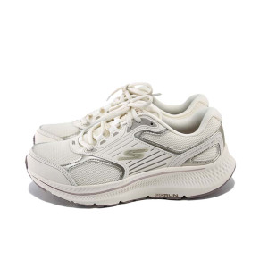 Бежови дамски маратонки, текстилна материя - спортни обувки за пролетта и лятото N 100024290