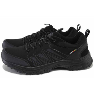 Черни мъжки маратонки, 0 - всекидневни обувки за есента и зимата N 100025139