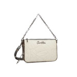 Бежова дамска чанта, здрава еко-кожа - удобство и стил за вашето ежедневие N 100025197