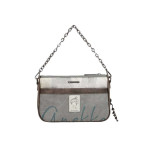 Бежова дамска чанта, здрава еко-кожа - удобство и стил за вашето ежедневие N 100025197