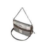 Бежова дамска чанта, здрава еко-кожа - удобство и стил за вашето ежедневие N 100025197