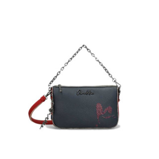 Синя дамска чанта, здрава еко-кожа - удобство и стил за вашето ежедневие N 100025198