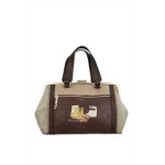 Бежова дамска чанта, здрава еко-кожа - удобство и стил за пролетта и лятото N 100025339