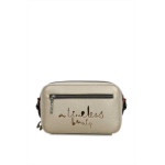 Бежова дамска чанта, здрава еко-кожа - удобство и стил за пролетта и лятото N 100025340