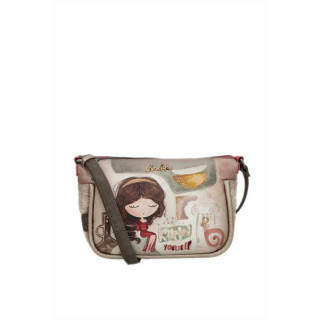 Бежова дамска чанта, здрава еко-кожа - удобство и стил за пролетта и лятото N 100025342