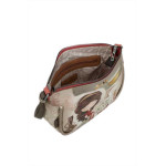 Бежова дамска чанта, здрава еко-кожа - удобство и стил за пролетта и лятото N 100025342