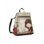 Бежова раница, здрава еко-кожа - удобство и стил за пролетта и лятото N 100025343