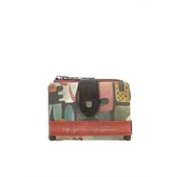 Бежова портмоне, здрава еко-кожа - удобство и стил за пролетта и лятото N 100025344