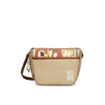 Бежова дамска чанта, здрава еко-кожа - удобство и стил за пролетта и лятото N 100025345