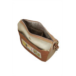 Бежова дамска чанта, здрава еко-кожа - удобство и стил за пролетта и лятото N 100025345