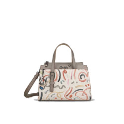 Бежова дамска чанта, здрава еко-кожа - удобство и стил за пролетта и лятото N 100025200