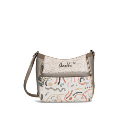 Бежова дамска чанта, здрава еко-кожа - удобство и стил за пролетта и лятото N 100025201