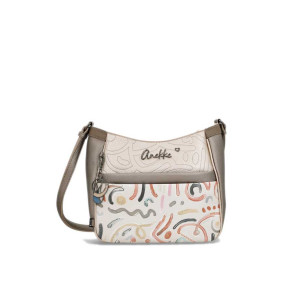 Бежова дамска чанта, здрава еко-кожа - удобство и стил за пролетта и лятото N 100025201