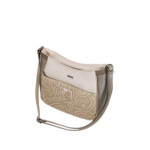 Бежова дамска чанта, здрава еко-кожа - удобство и стил за пролетта и лятото N 100025201