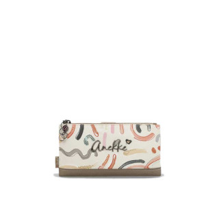 Бежова портмоне, здрава еко-кожа - удобство и стил за пролетта и лятото N 100025205