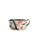 Черна дамска чанта, здрава еко-кожа - удобство и стил за пролетта и лятото N 100025209